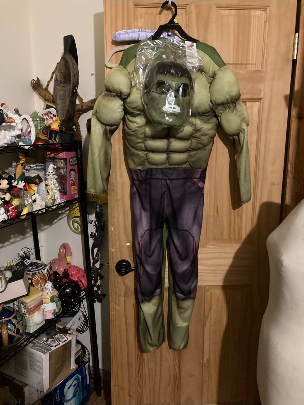 Avengers kids muscle chest Hulk Halloween costume